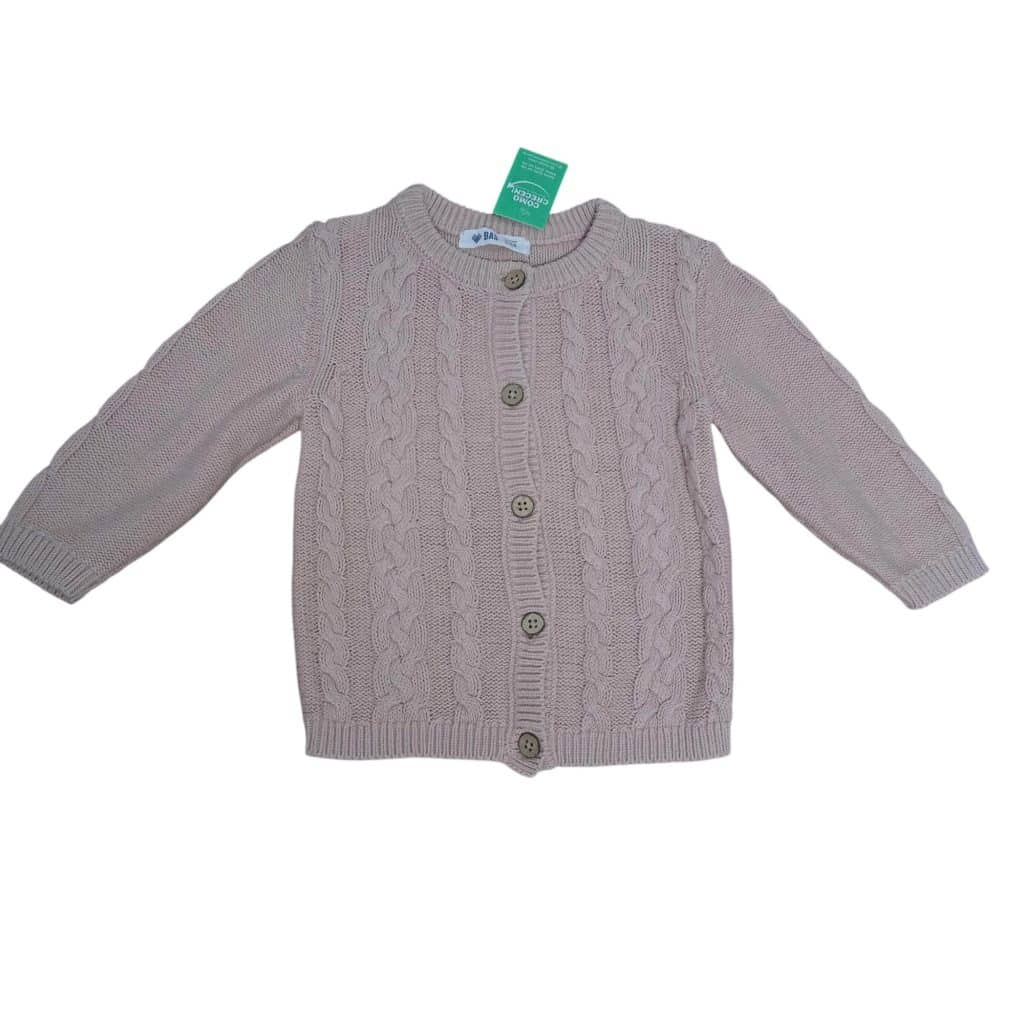 SACO HILO ROSADO OCHOS BAS T 12-18 M