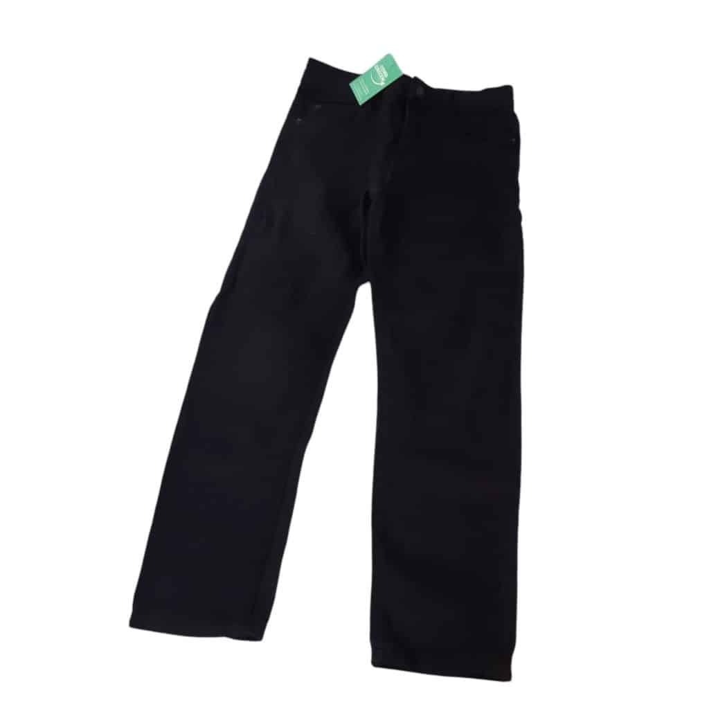 PANTALON JEAN NEGRO ZARA T6