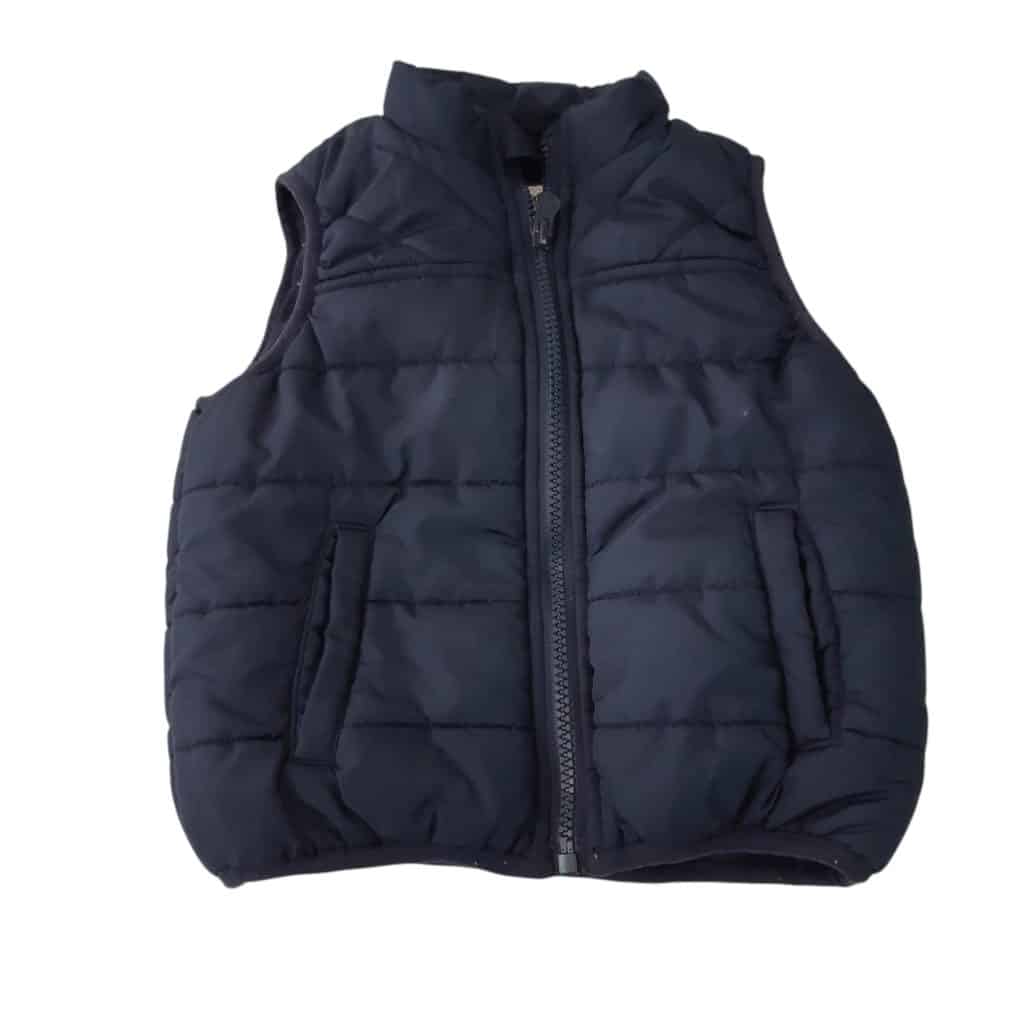 CHALECO AZUL INT POLAR TEDDY BOOM T12/18M