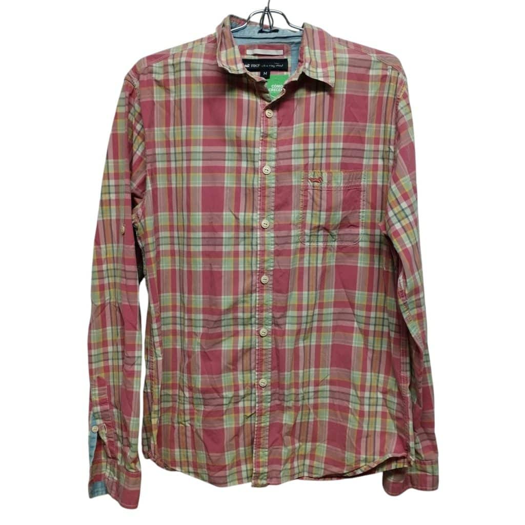 CAMISA CUADROS ROJO AMARILLO VERDE RKF T M