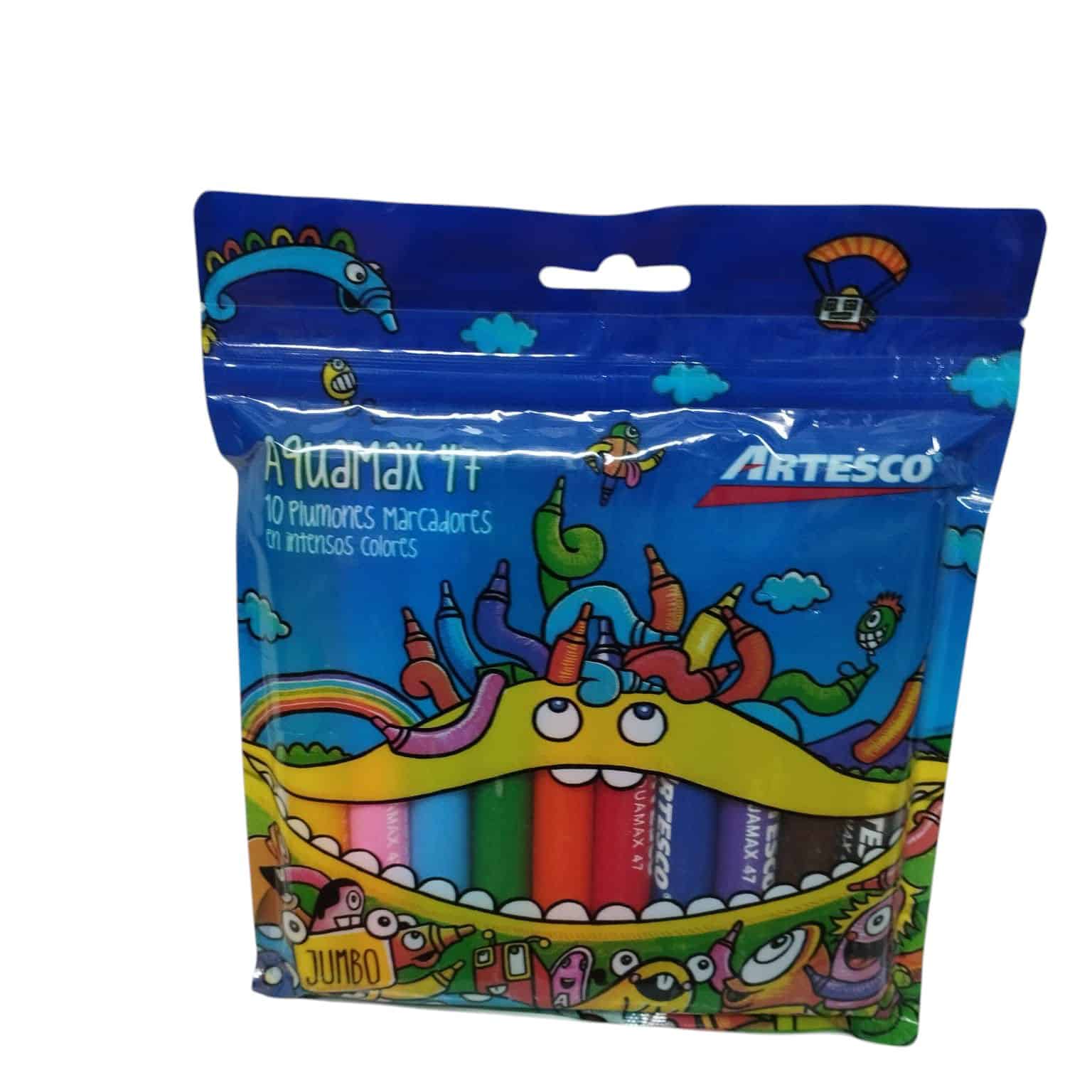 MARCADORES JUMBO X 10 ARTESCO