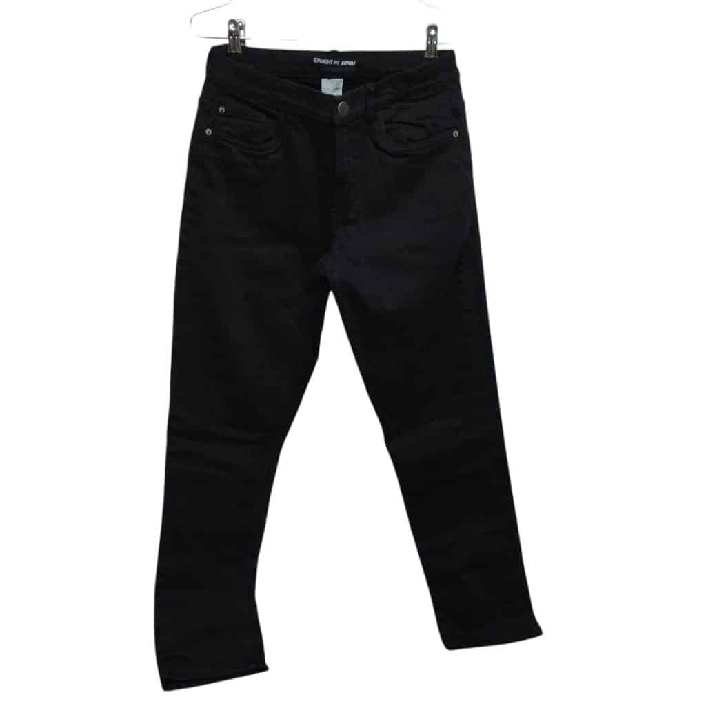 JEAN RECTO NEGRO ZARA T 13-14