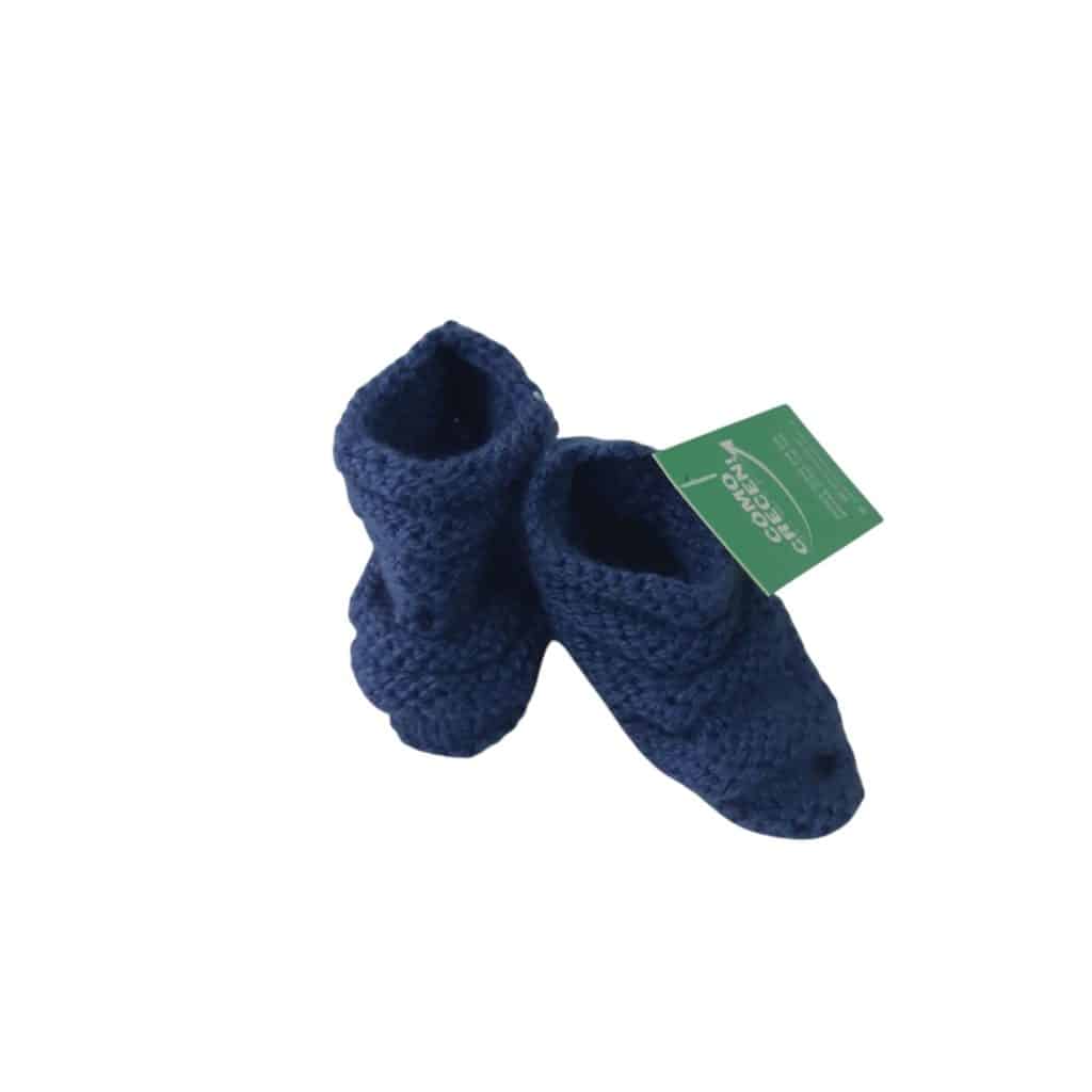 ESCARPINES DE LANA AZULES BB