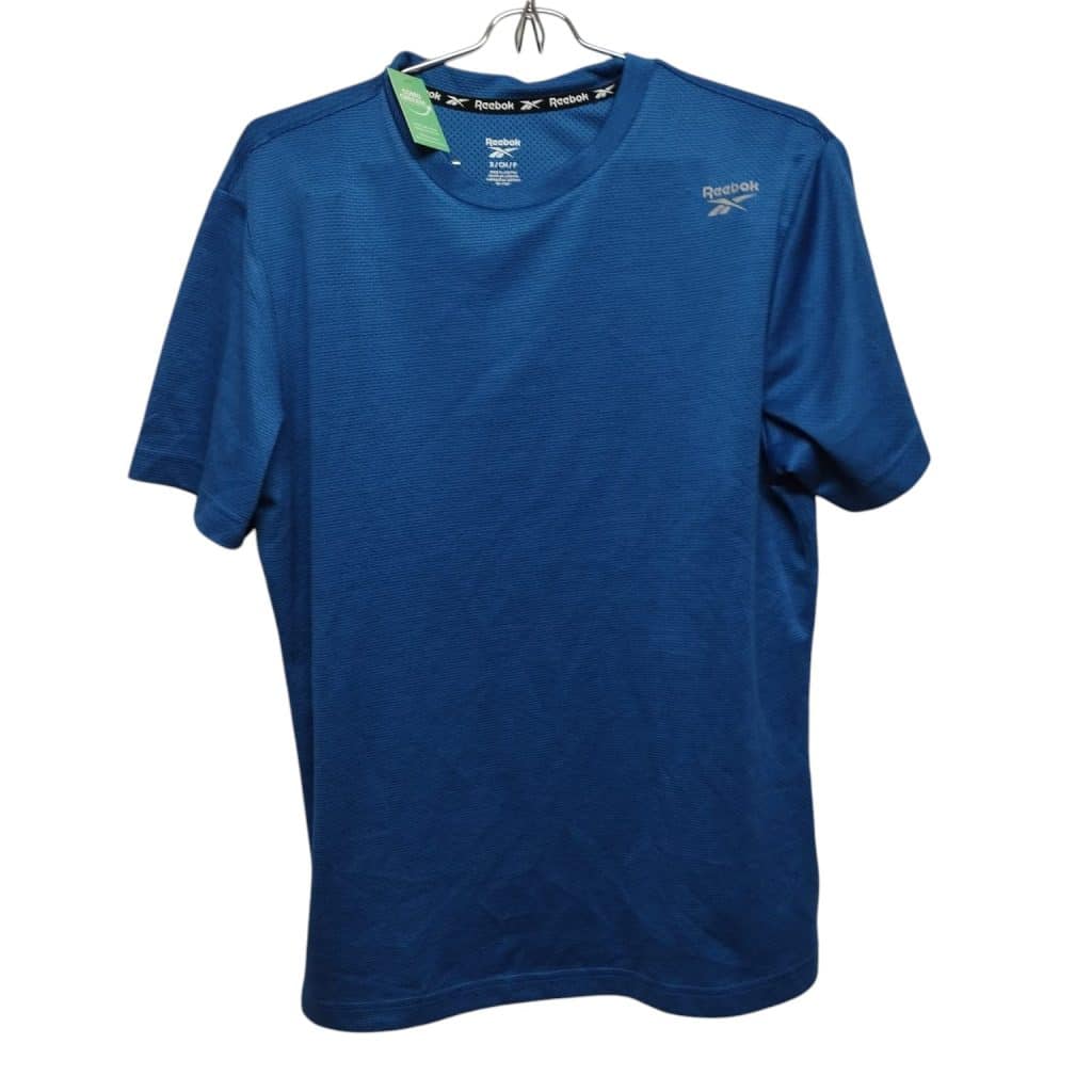 REMERA DEPORTIVA AZUL REEBOK T S