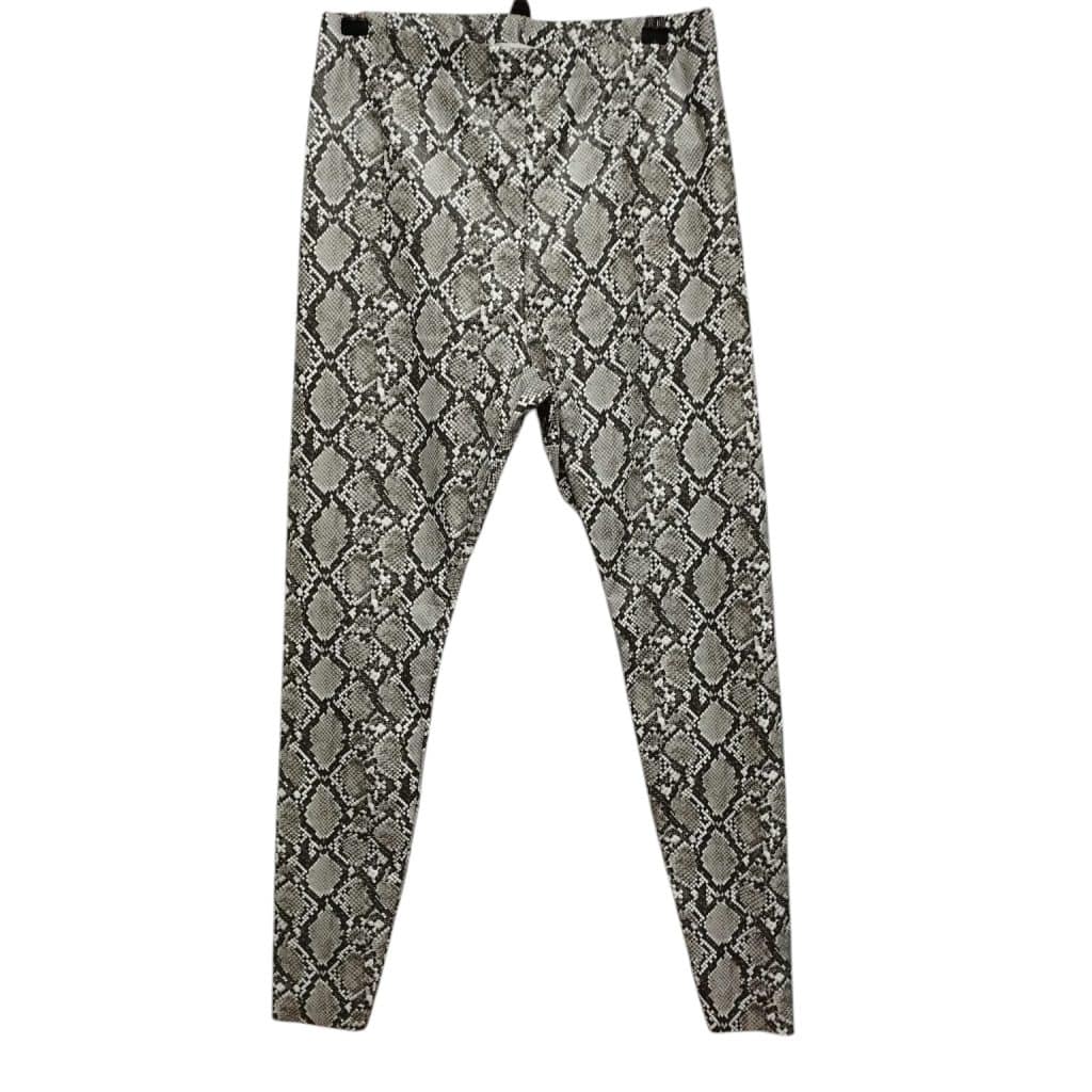 CALZA SERPIENTE GRIS H&M TM
