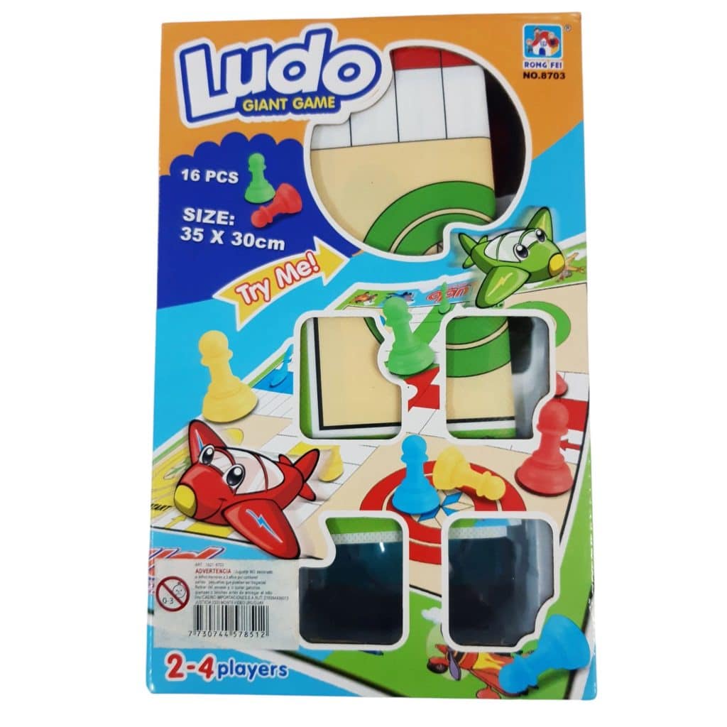 LUDO GIANT GAME 35X30 CM