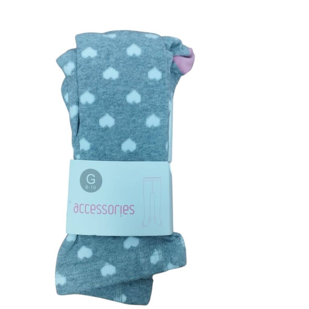 MEDIAS CAN CAN GRIS CORAZONES ACCESSORIES T8/10