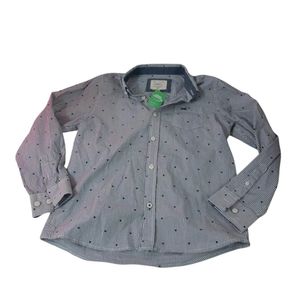 CAMISA RAYADA AZUL BCA TRIANGULOS LEGACY T10'