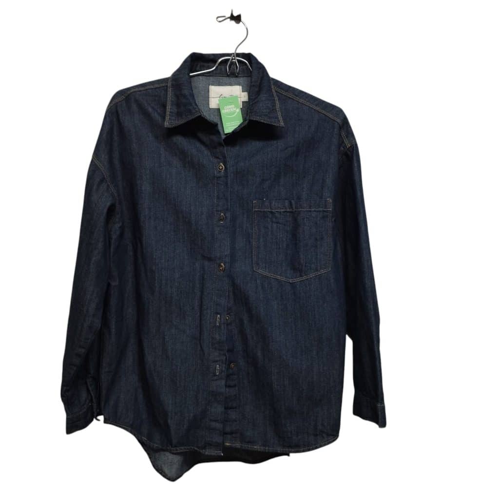 CAMISA JEAN AZUL OSCURO LIMITE T1/S