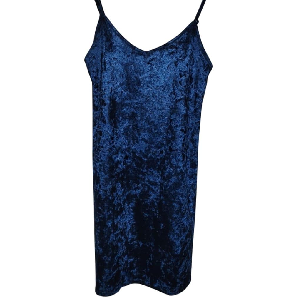 SOLERA TERCIOPELO AZUL TS APROX SIN MARCA