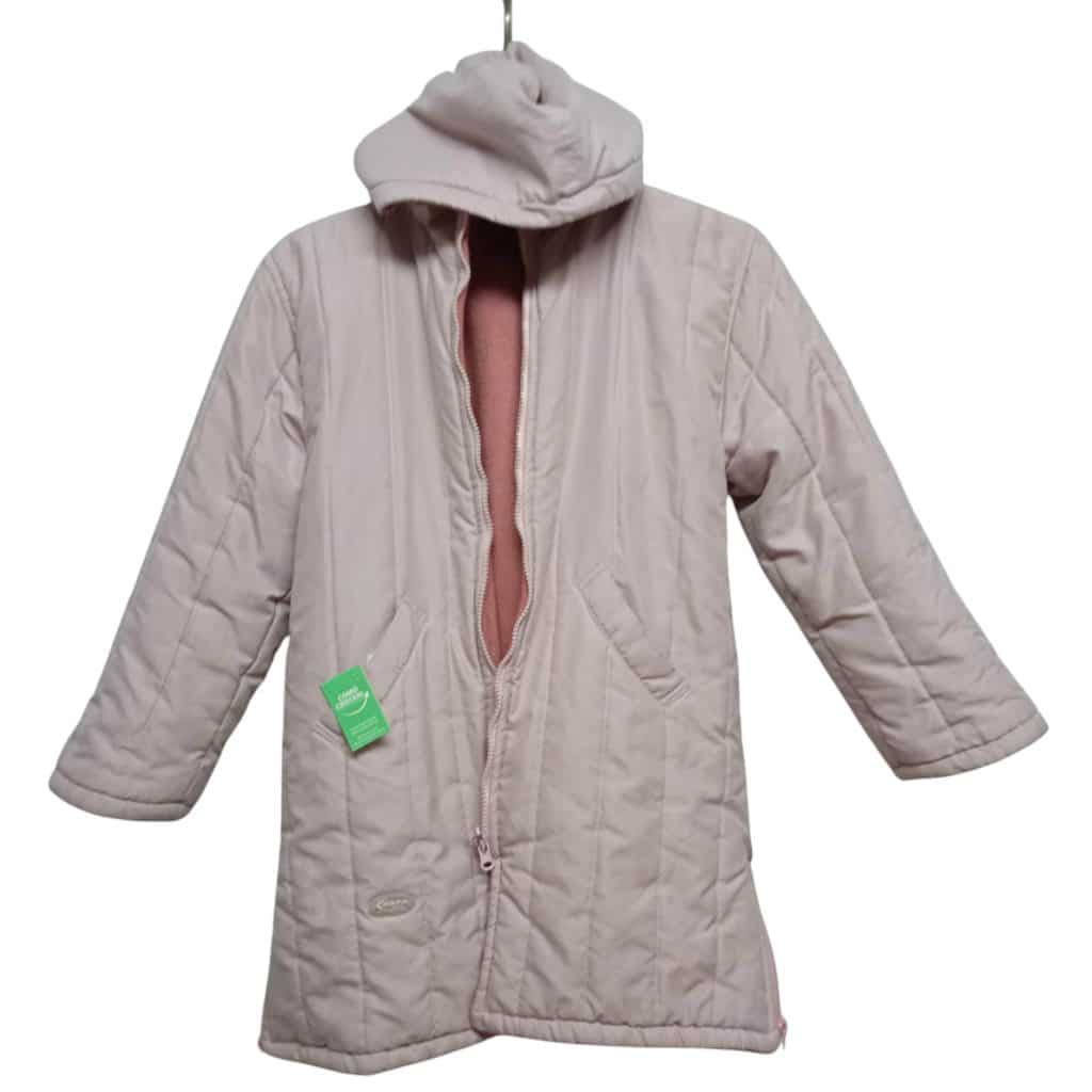 CAMPERA LARGA REVERSIBLE POLAR ROSA MANCH CARPA T8