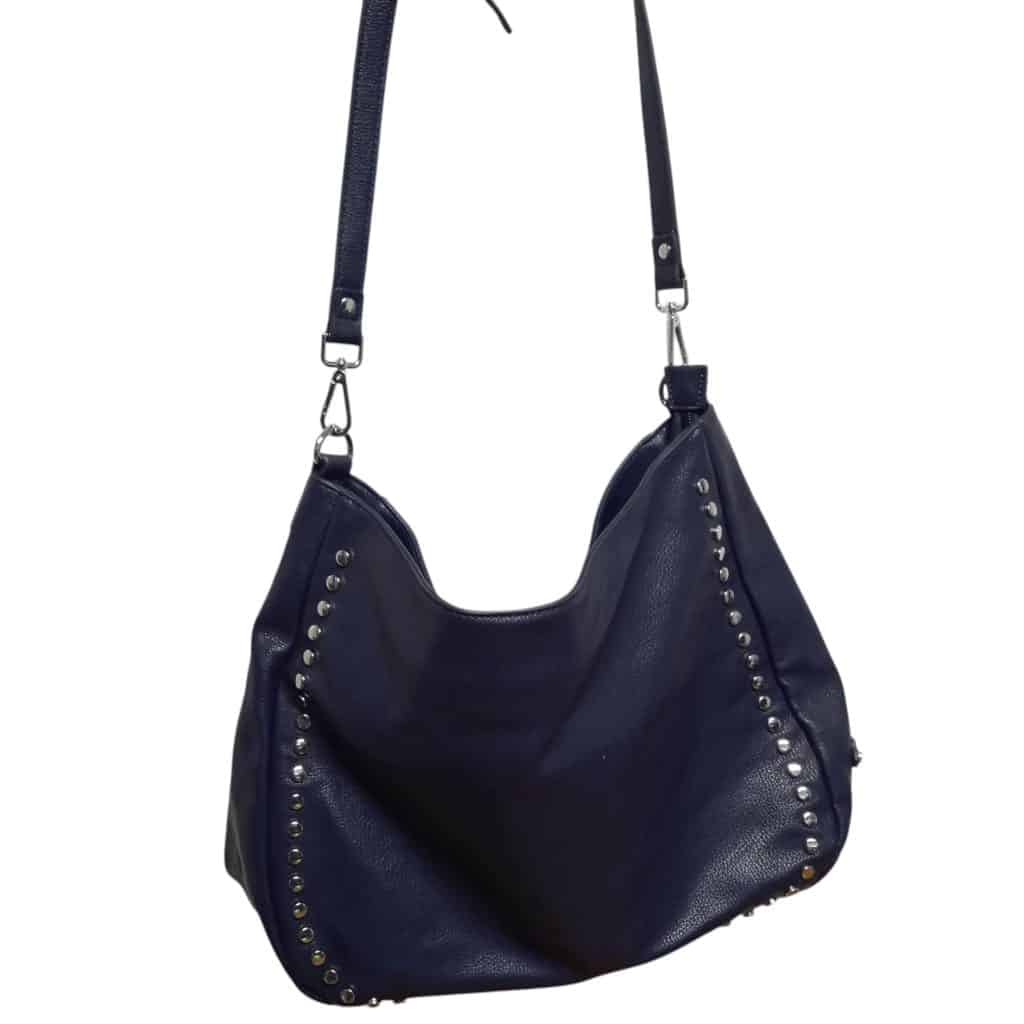 CARTERA AZUL LOLITA TACHAS