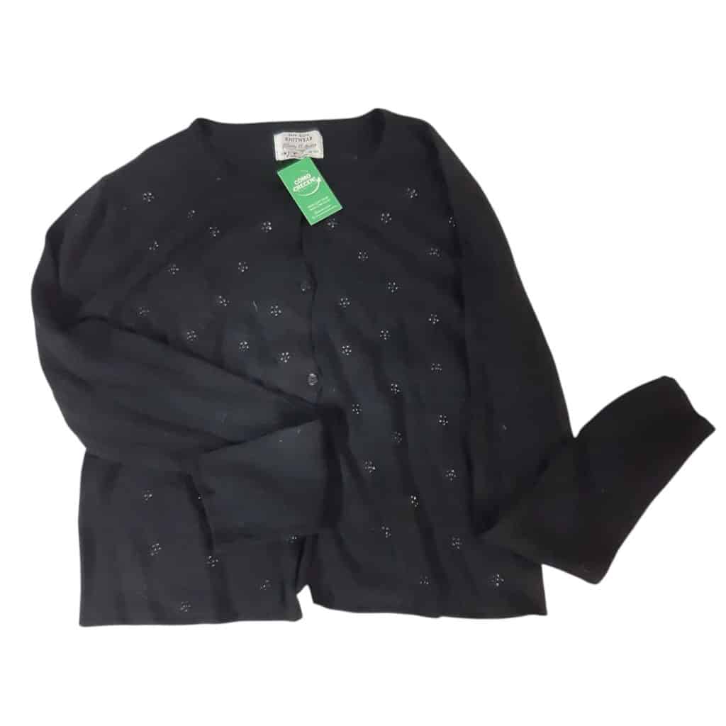 SACO HILO NEGRO 3 BOTONES ZARA T13/14