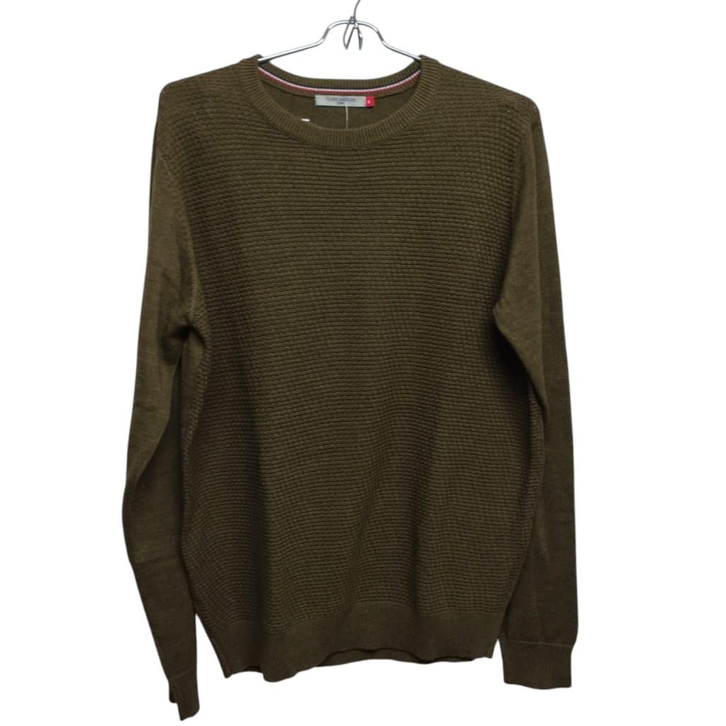 BUZO HILO VERDE LABRADO HARRINTON TS