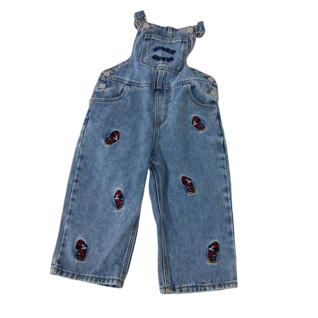 ENTERITO JEAN MINNIE BORDADA ZARA T12/18M