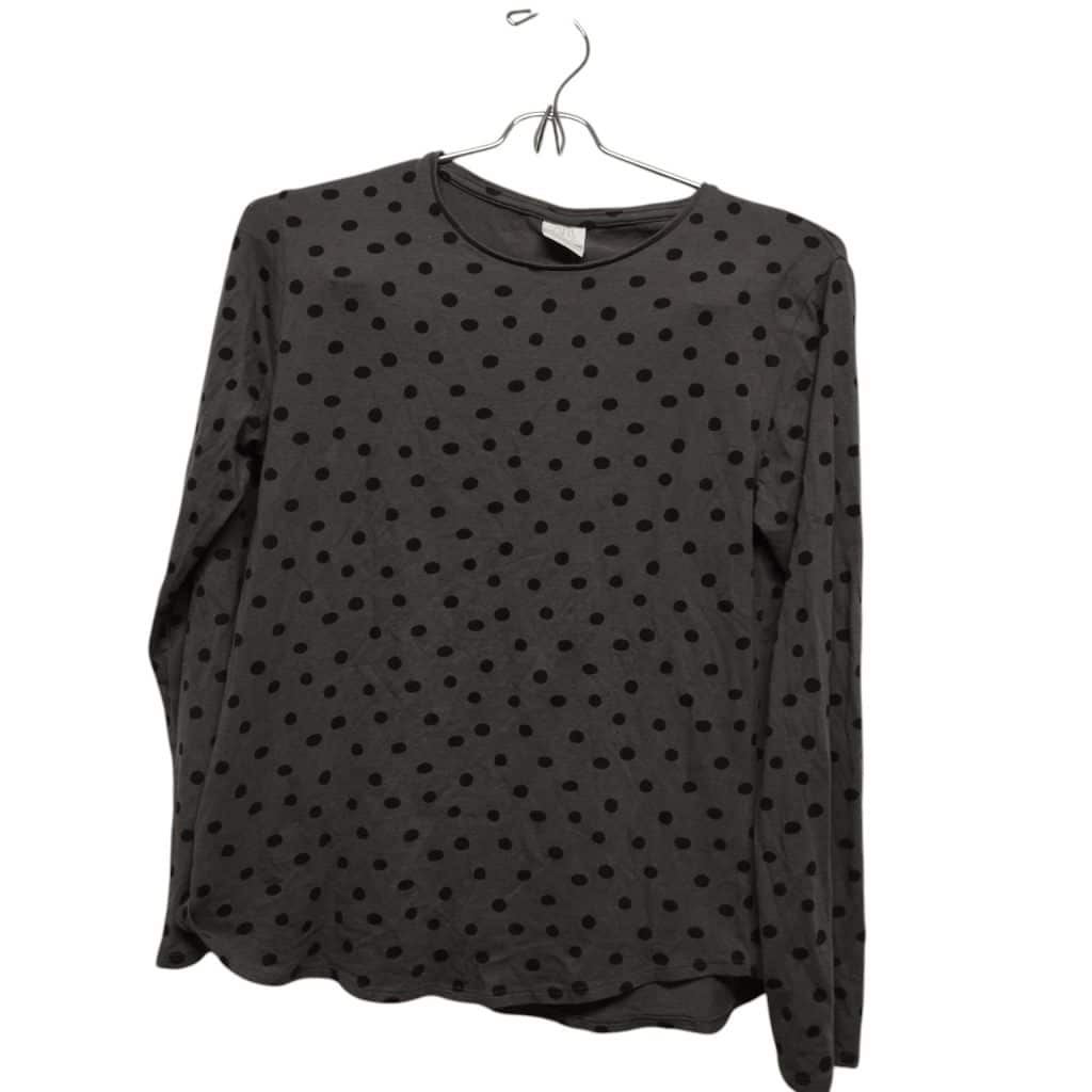 REMERA GRIS LUNARES NEGROS ZARA T 11-12