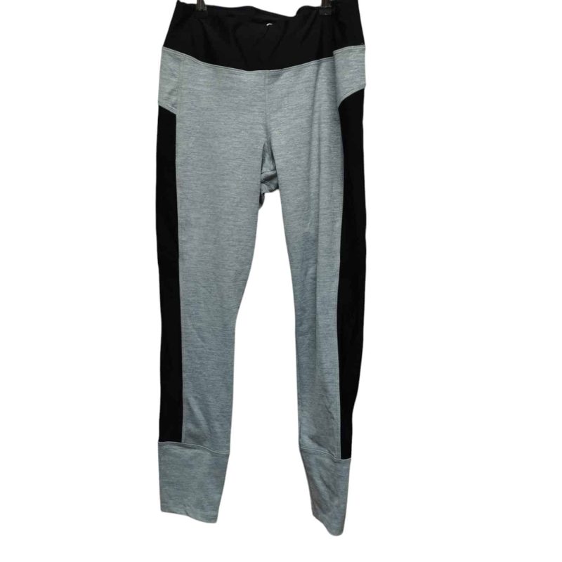 CALZA GRIS NEGRO GUAPA T L DET HILOS