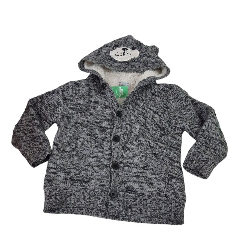 SACO LANA NEGRO GRIS INT PIEL POIM T3 FR