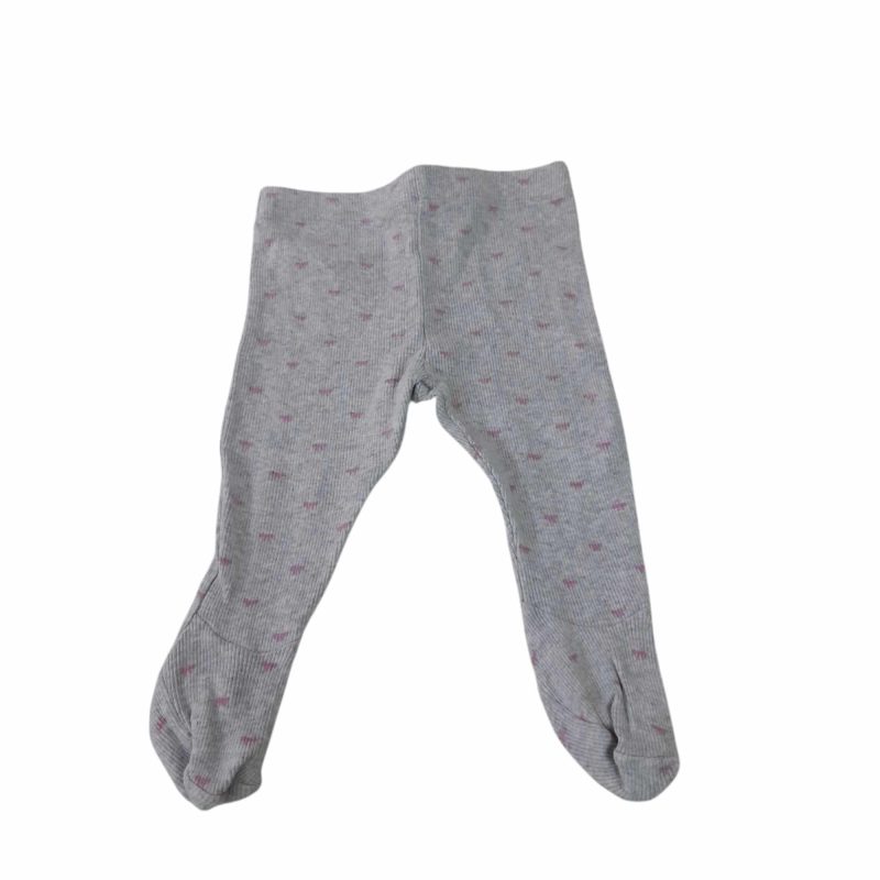 PELELE ALG GRIS MOÑITAS ROSA PAPPOLINO T0/3M