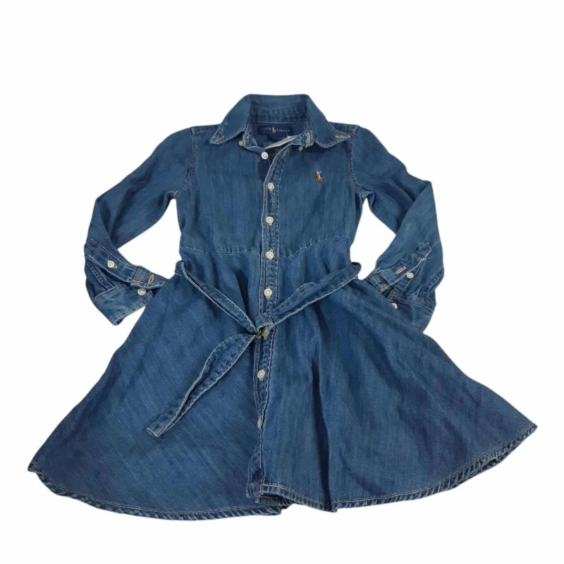 VESTIDO JEAN M/L RALPH T4