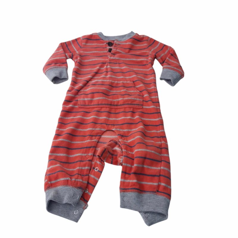 PIYAMA POLAR NARNAJA GRIS AZUL CARTERS T6M