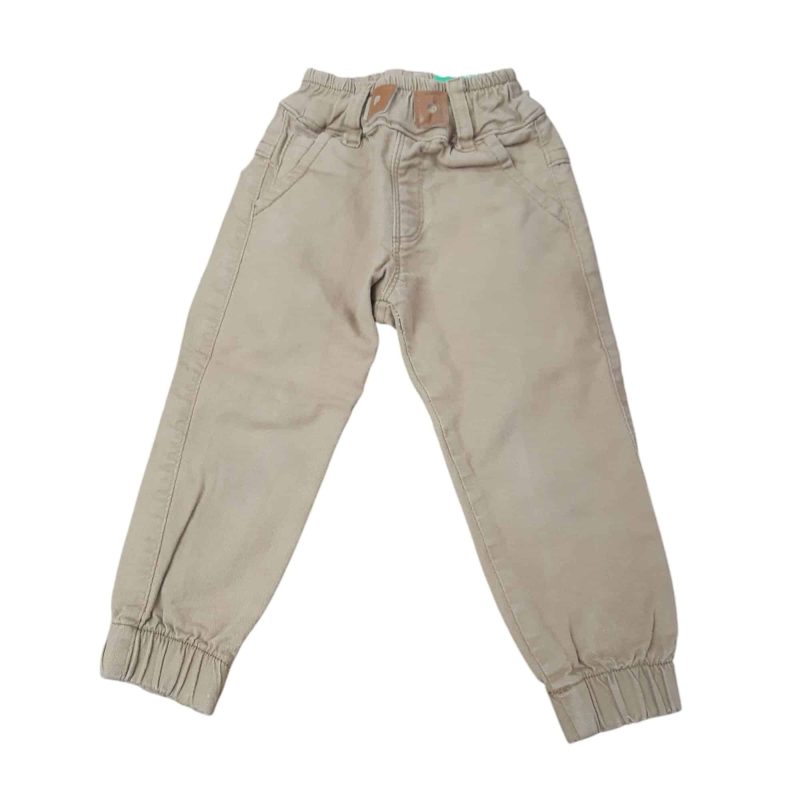 PANTALON BEIGE PUÑOS BABUCHA MALYN T1 DC