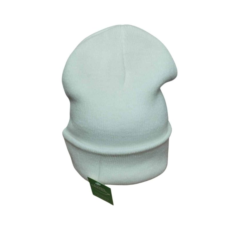 GORRO LANA BCO