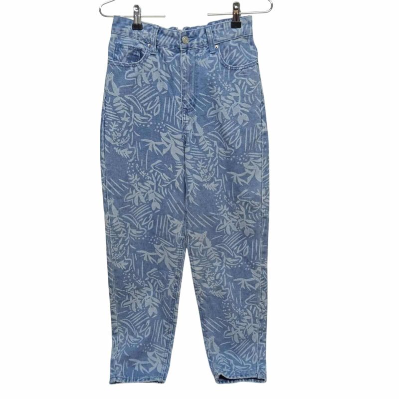 JEAN AZUL ESTAMPADO FLORES INDIAN T 38
