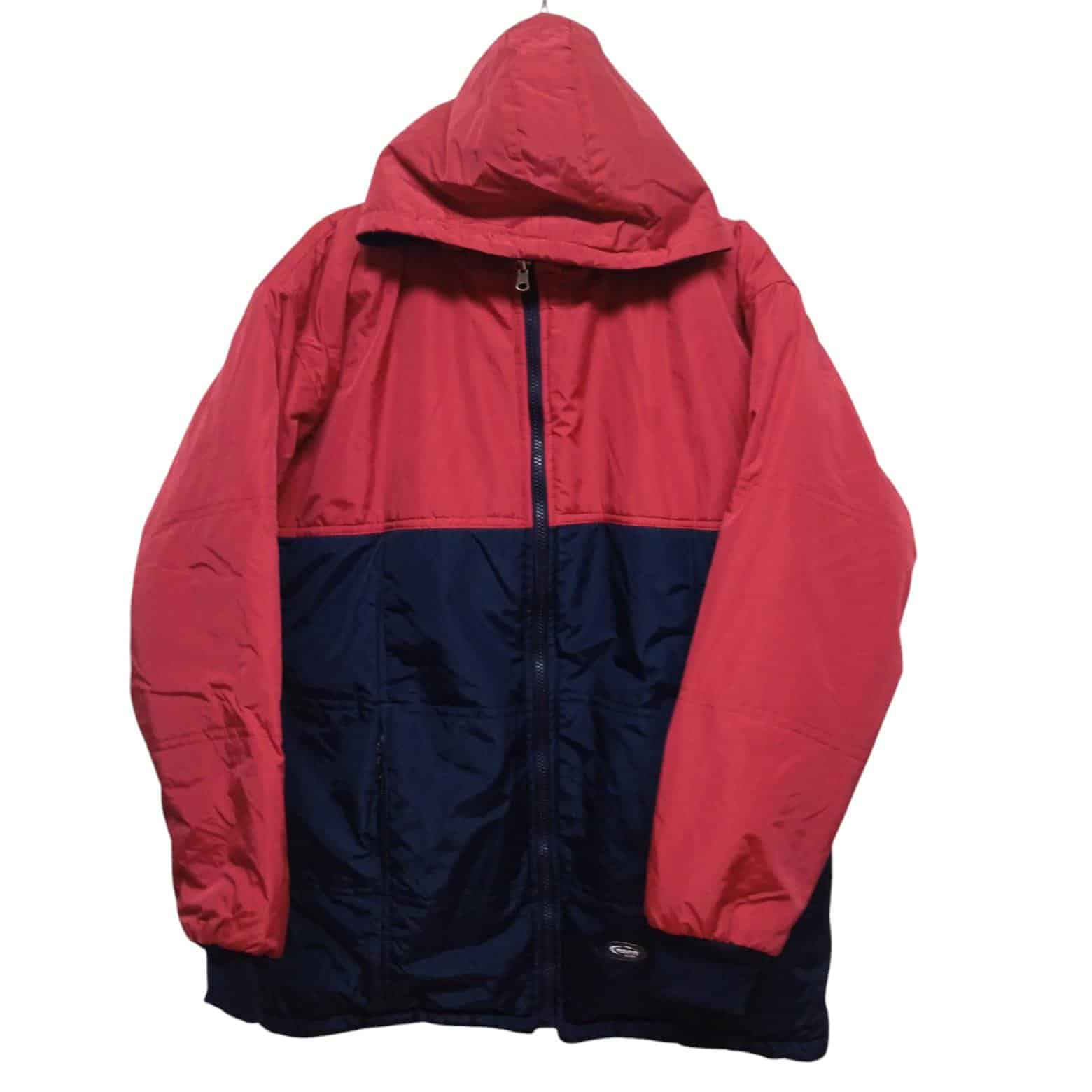 CAMPERA IMPERMEABLE REVERSIBLE AZUL ROJO CARPA T 18