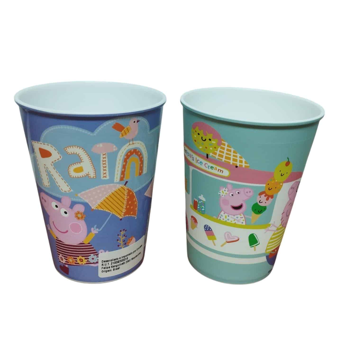 VASO PLASTICO PEPPA PIG 320 ML