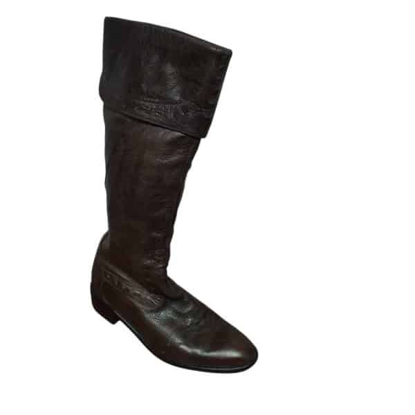 BOTAS LARGAS CUERO MARRON KETZIA T 37 AP - Imagen 3