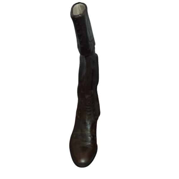 BOTAS LARGAS CUERO MARRON KETZIA T 37 AP - Imagen 2
