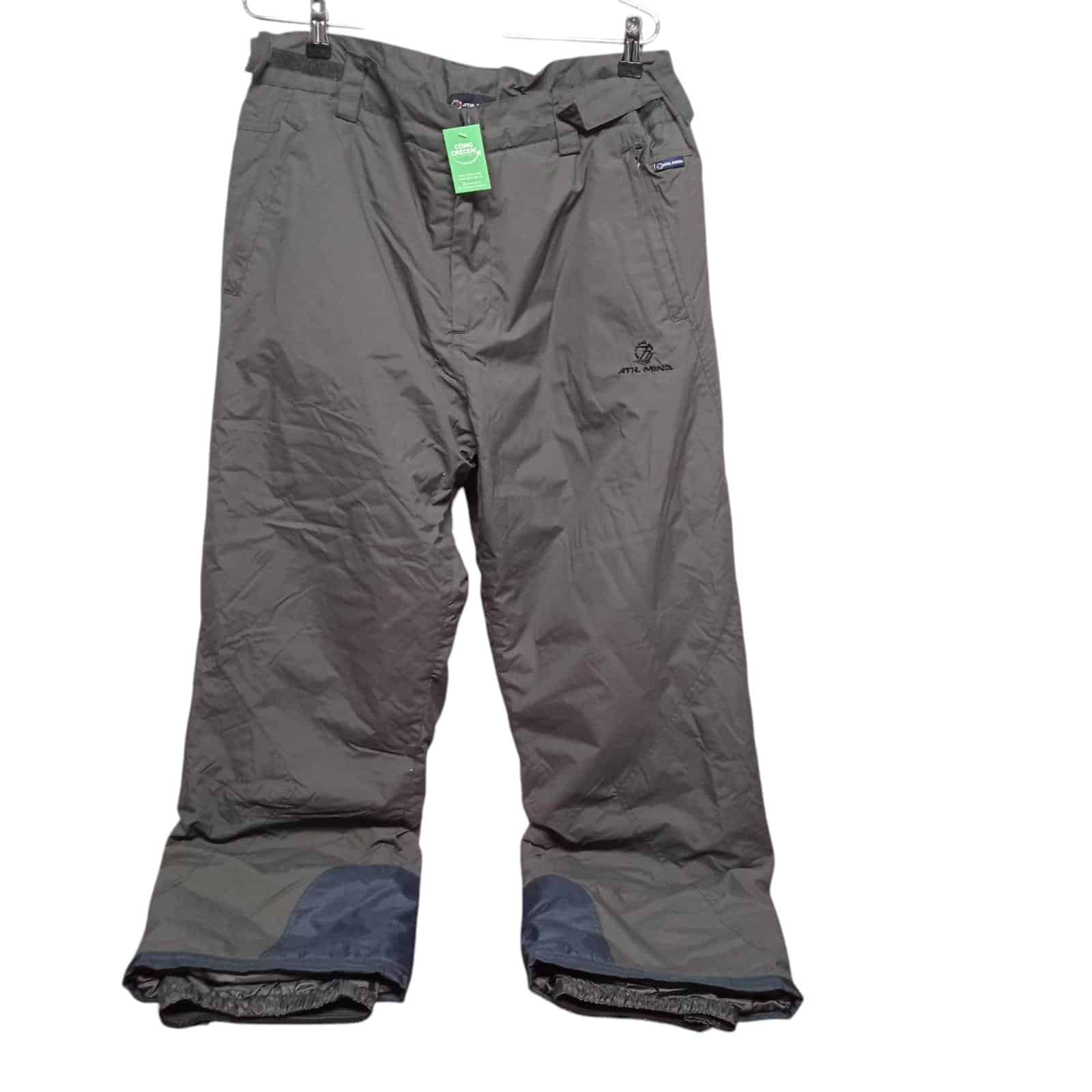 PANTALON DE NIEVE GRIS AZUL ATH MIND T XXL