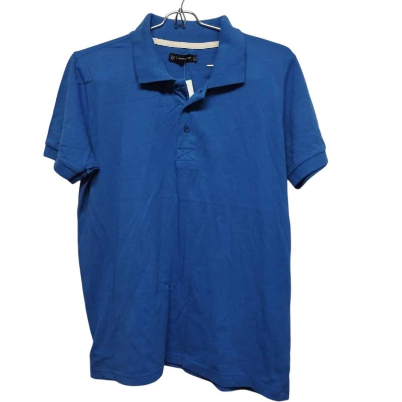 REMERA PIQUE AZUL FRANCIA CUATROASES T S