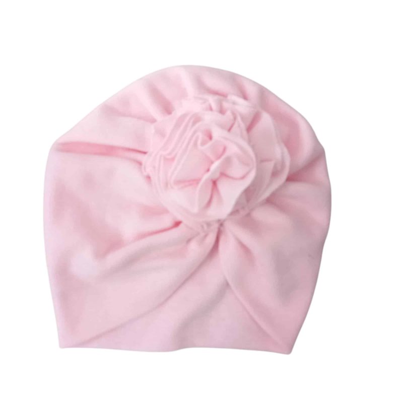 GORRO ALG BB FLOR APLIQUE GRANDE
