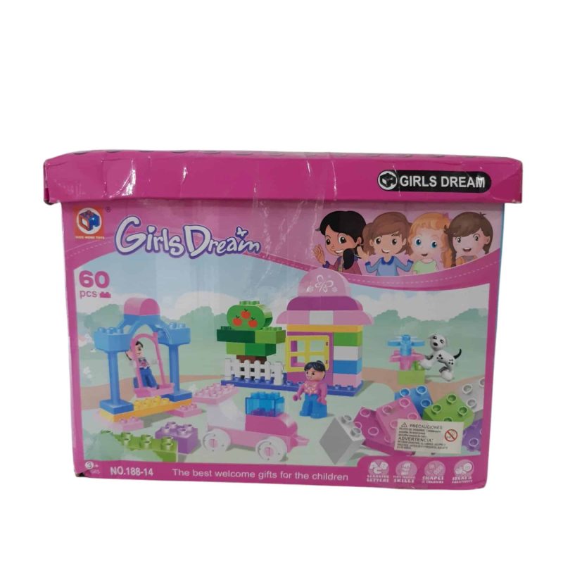JUEGO ESTILO LEGO GIRLS DREAMS COMPLETO PERO DIF COLORES ALGUNAS PIEZA