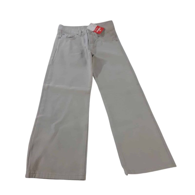 PANTALON GABARDINA BEIGE TIENDA INGLESA T6 NUEVO