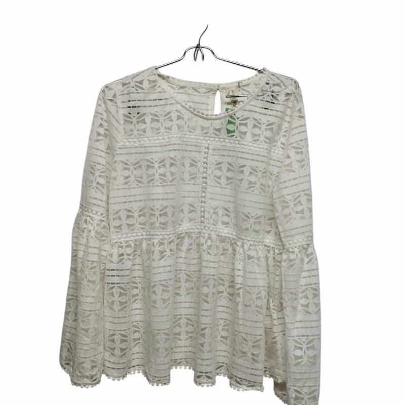 BLUSA TRANSPARENTE BORDADA DET BRODERIE VOLADO B.H INDIAN T L