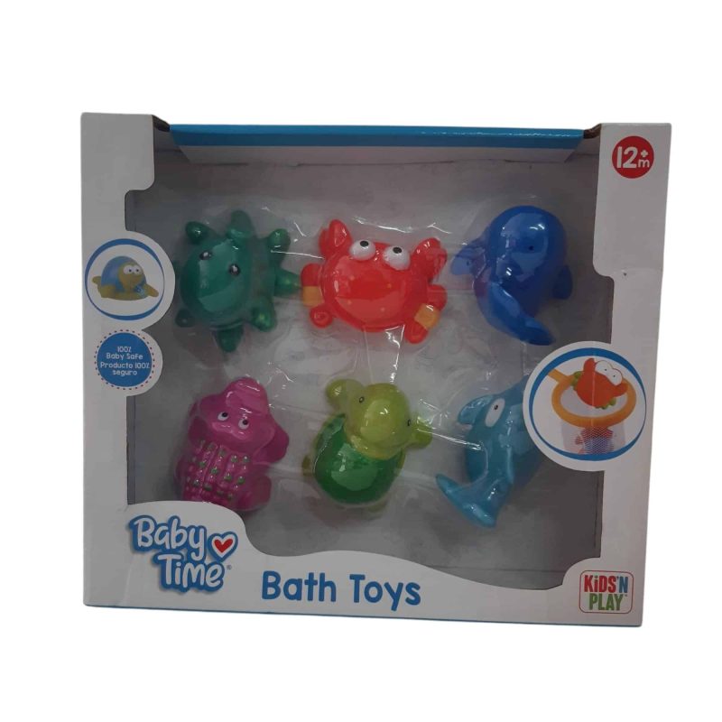 ANIMALES PARA EL AGUA EN CAJA BABY TIME