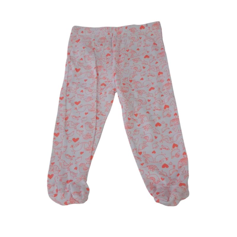 PELELE ALG BCO ANIMALES NARANJA FLUO THOMAS TRENT T3/6M