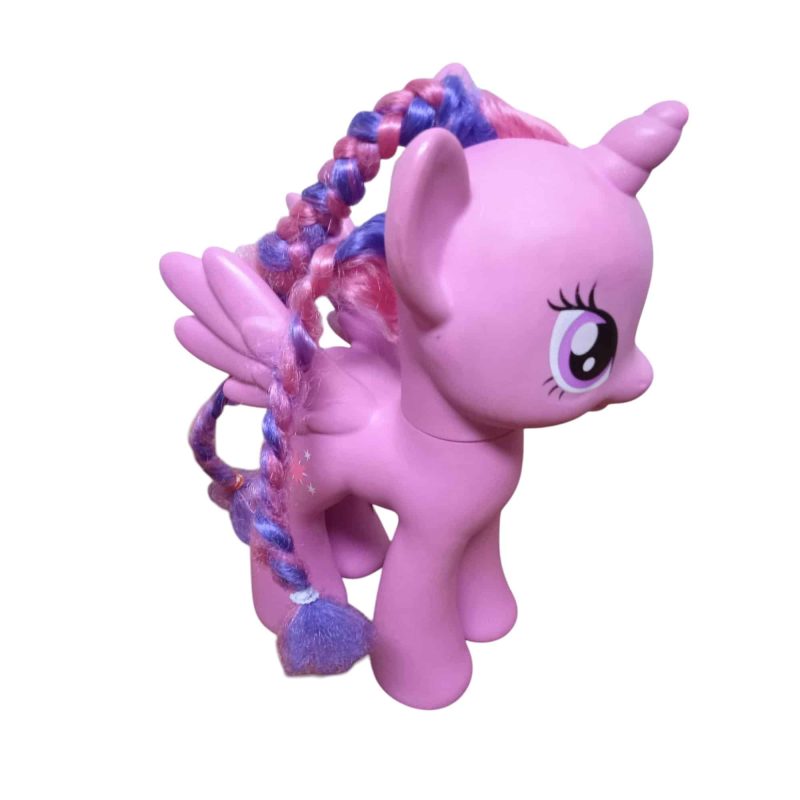 UNICORNIO  FUCSIA TRENZAS  MY LITTLE PONY - Imagen 2