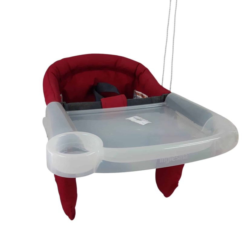 SILLA DE COMER ROJA GRIS PARA ADAPTAR A LA MESA INGLESINA MCH