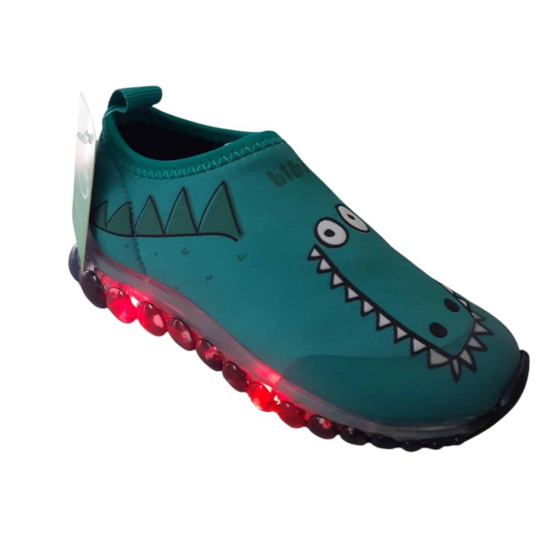 CHAMPIONES LICRA VERDE COCODRILO BIBI CON AVERIA T25