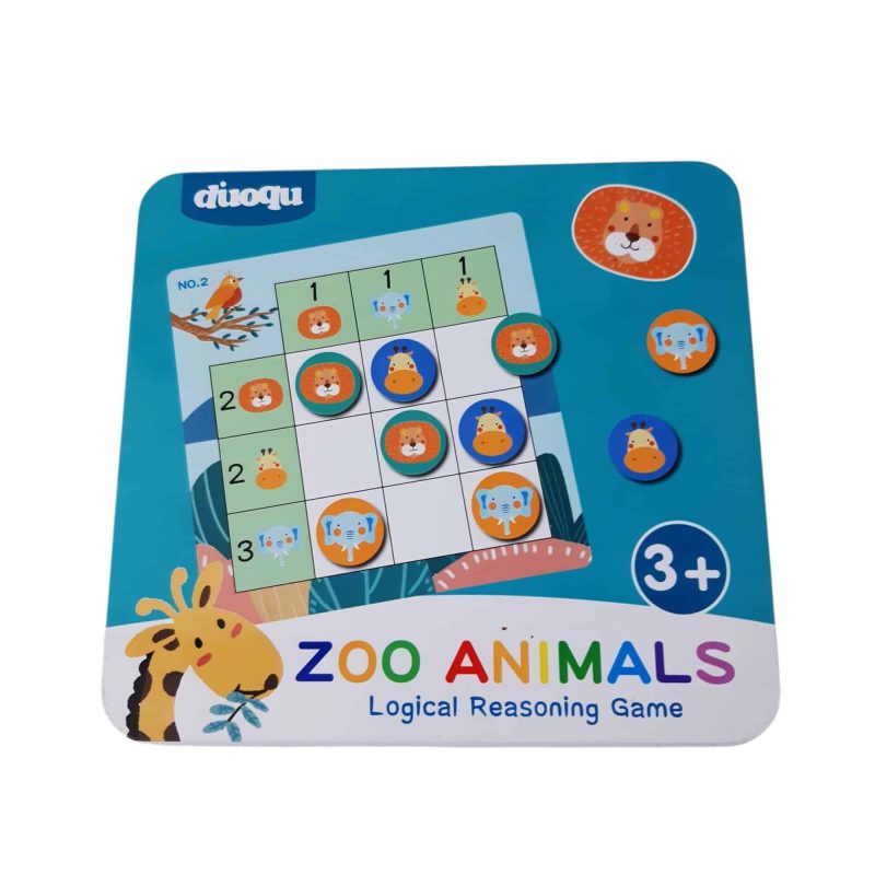 JUEGO IMANTADO ZOO ANIMALS DUOQU
