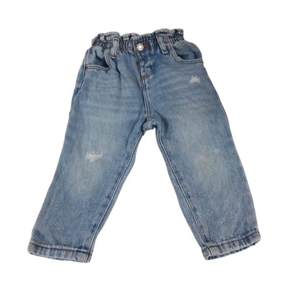 JEAN TIRO ALTO ZARA T12/18M