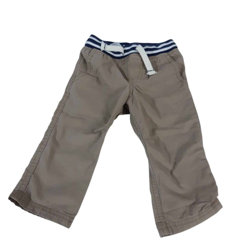 PANTALON MARRON PRETINA AZUL BCA CARTERS T12M