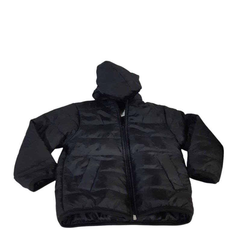 CAMPERA NYLON NEGRA T4 SIN MARCA