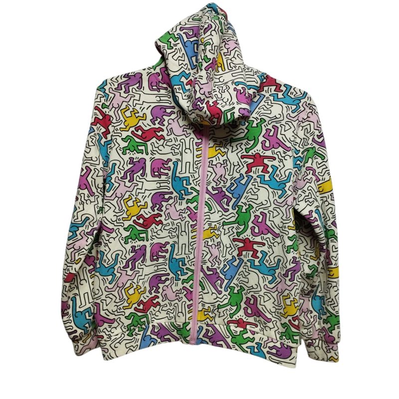 CAMPERA CREMITA MUÑECOS COLORES H&M T 8/10