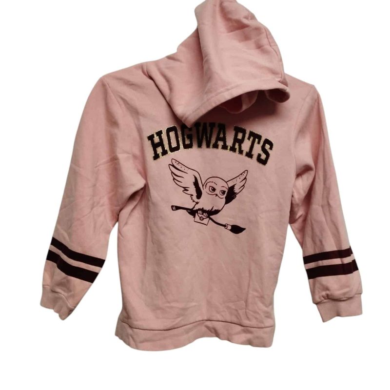 BUZO ALG ROSADO BUHO HOGWARTS HARRY POTTER H&M T 6-8 FRZ INT