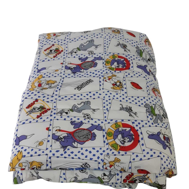 ACOLCHADO DE UNA PLAZA BCO TOM Y JERRY CARTOONS 141X246
